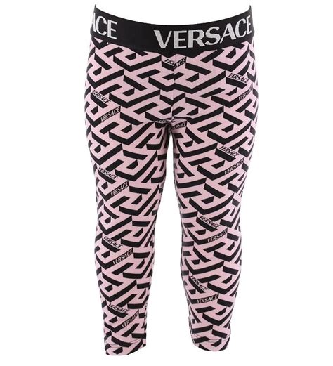 leggins versace rosa|versace leggings hbo max.